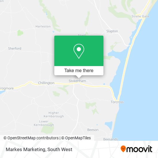 Markes Marketing map