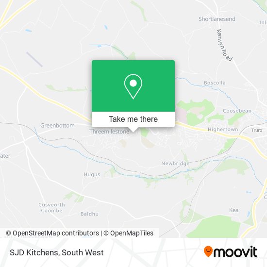 SJD Kitchens map