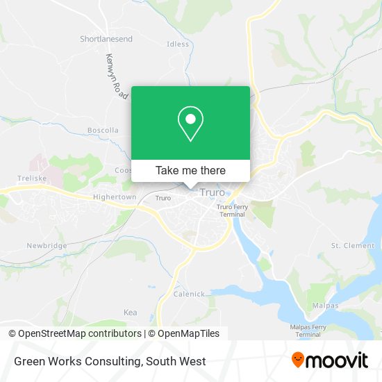 Green Works Consulting map