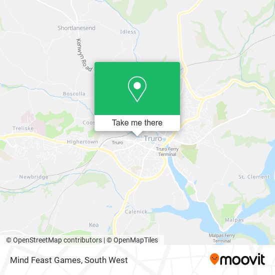 Mind Feast Games map