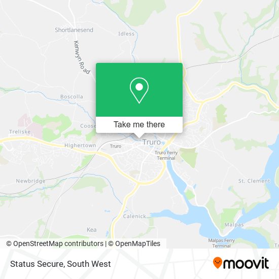 Status Secure map