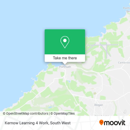 Kernow Learning 4 Work map