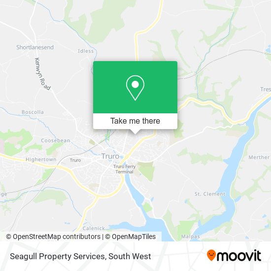 Seagull Property Services map