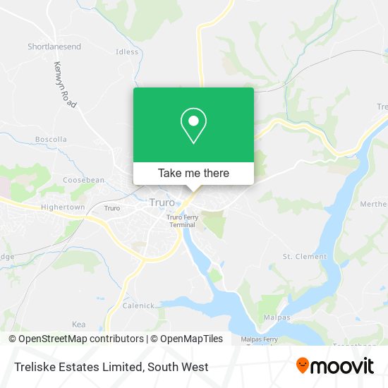 Treliske Estates Limited map