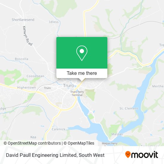 David Paull Engineering Limited map