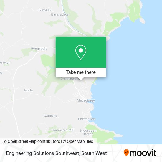 Engineering Solutions Southwest map