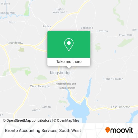 Bronte Accounting Services map