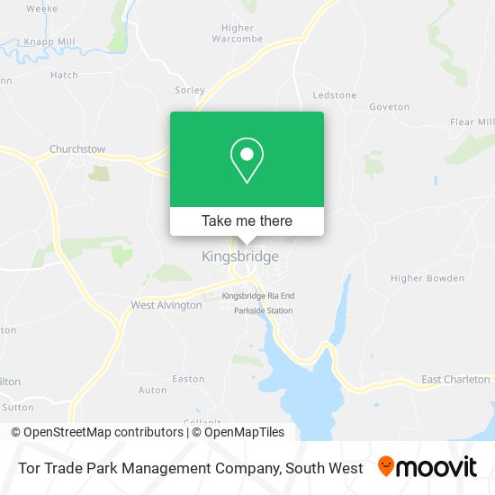 Tor Trade Park Management Company map