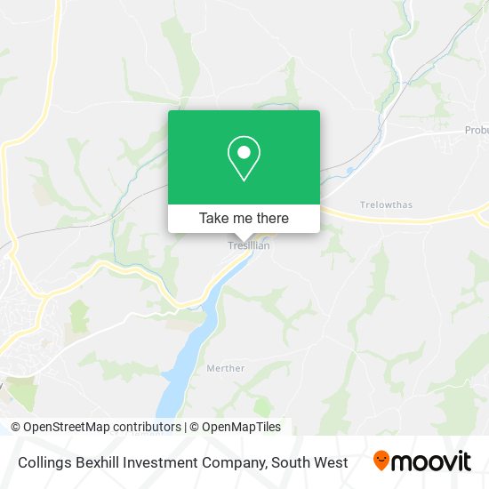 Collings Bexhill Investment Company map