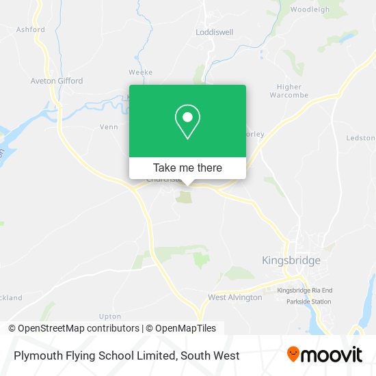 Plymouth Flying School Limited map