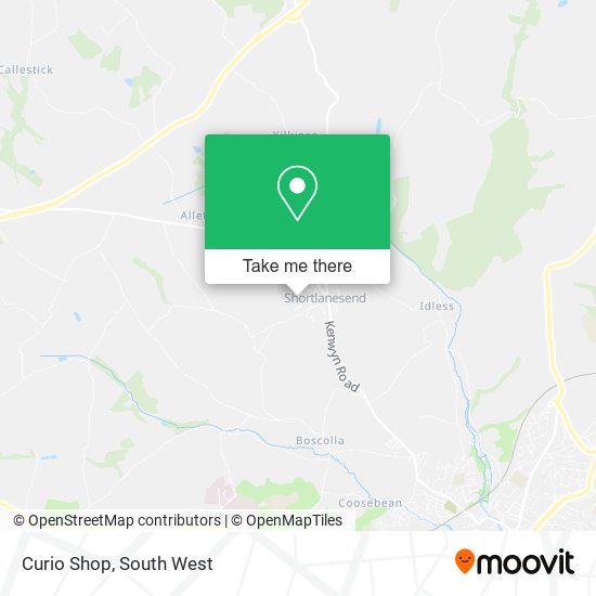Curio Shop map