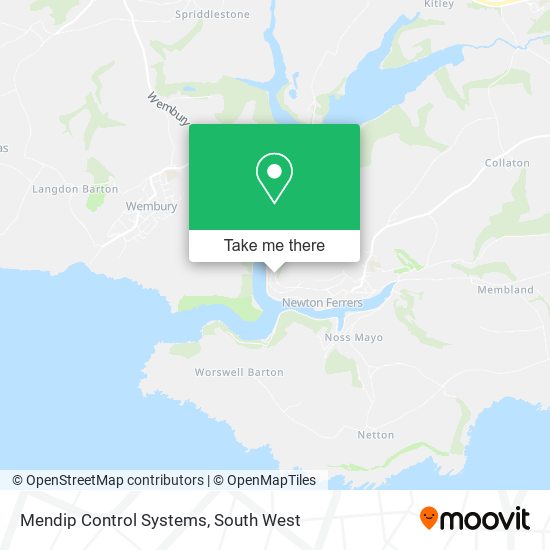 Mendip Control Systems map