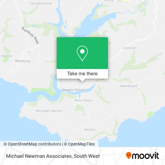 Michael Newman Associates map