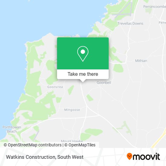 Watkins Construction map