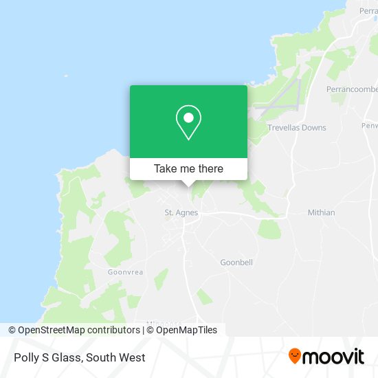 Polly S Glass map