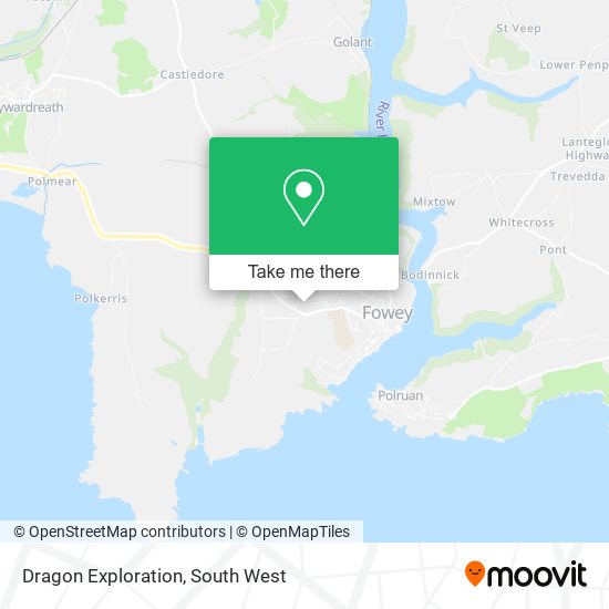 Dragon Exploration map