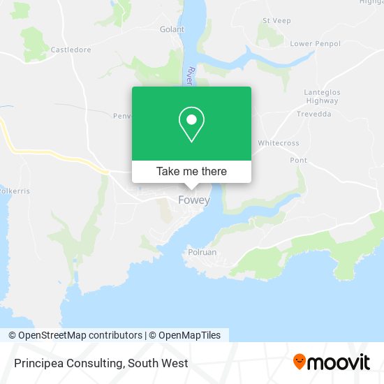 Principea Consulting map