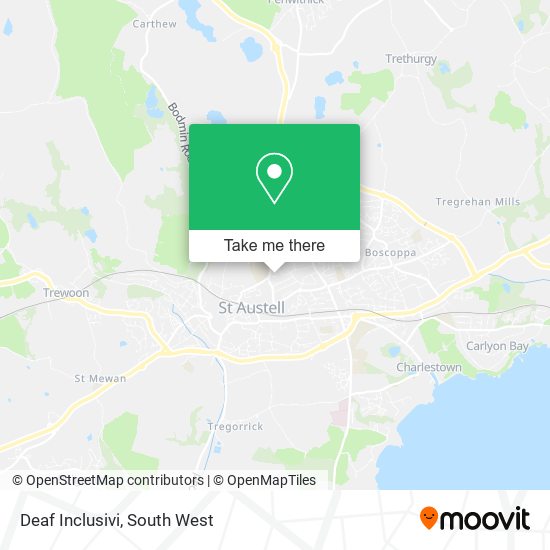 Deaf Inclusivi map