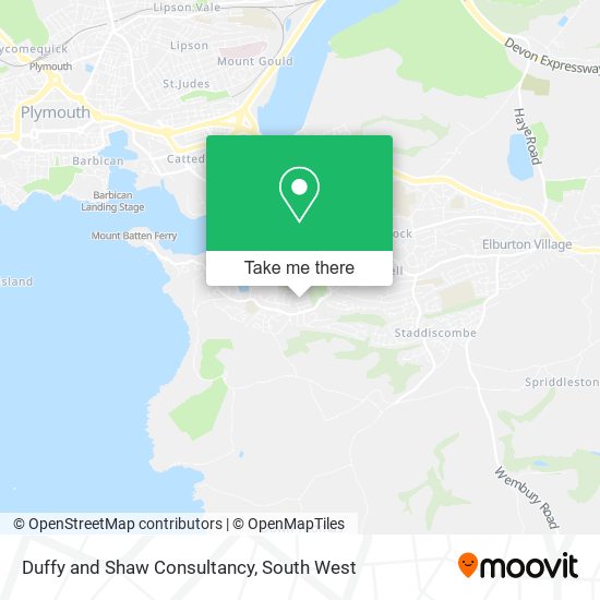 Duffy and Shaw Consultancy map