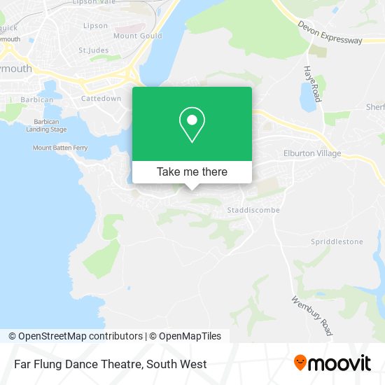 Far Flung Dance Theatre map