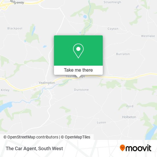 The Car Agent map
