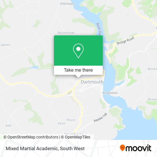 Mixed Martial Academic map