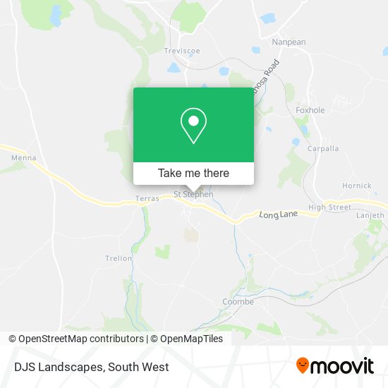 DJS Landscapes map