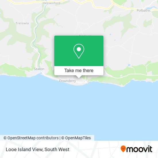 Looe Island View map