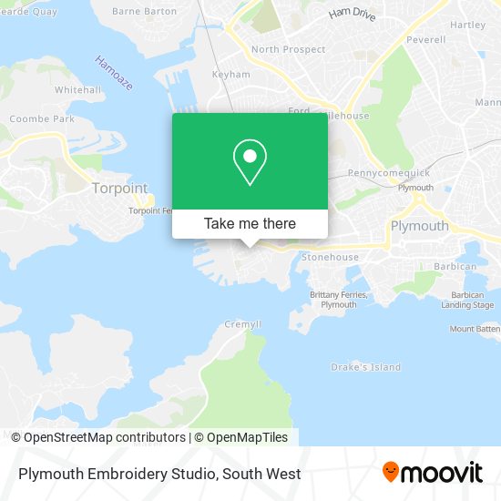 Plymouth Embroidery Studio map