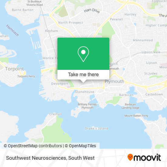 Southwest Neurosciences map