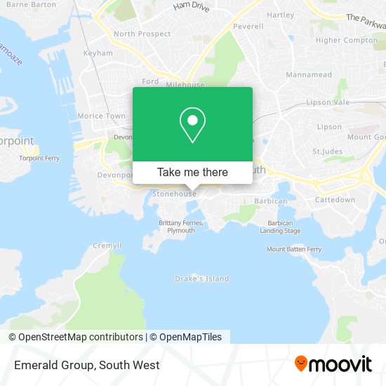Emerald Group map