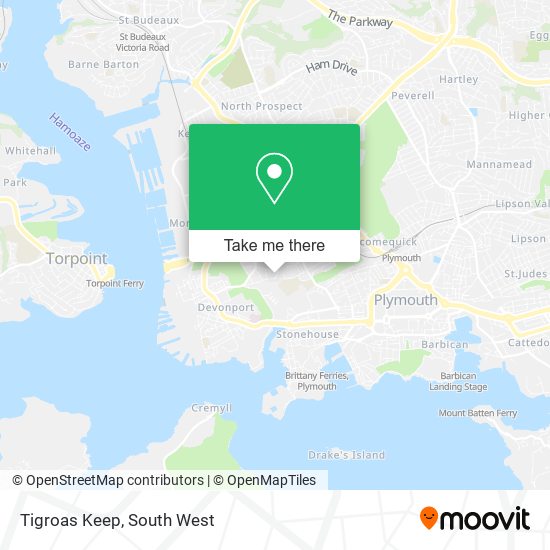 Tigroas Keep map