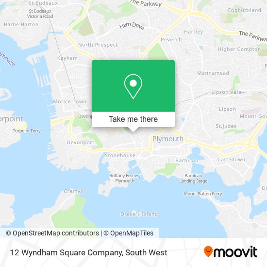 12 Wyndham Square Company map