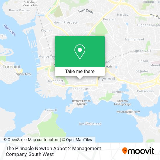 The Pinnacle Newton Abbot 2 Management Company map