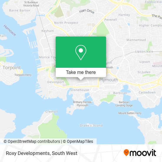 Roxy Developments map