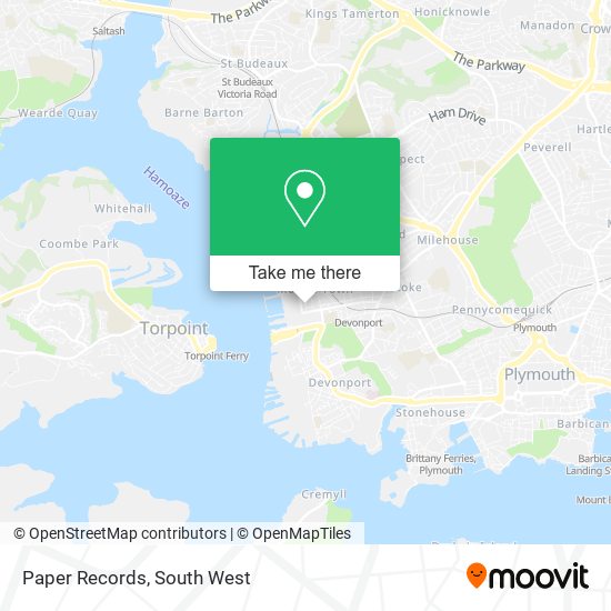 Paper Records map