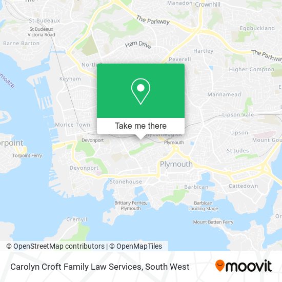 Carolyn Croft Family Law Services map