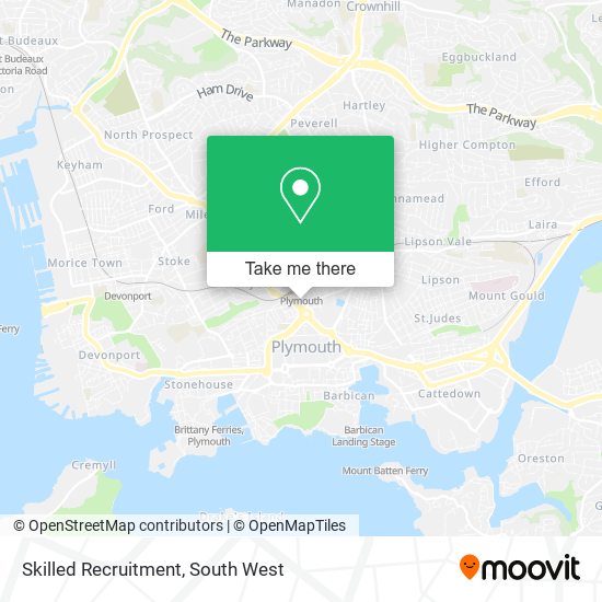 Skilled Recruitment map