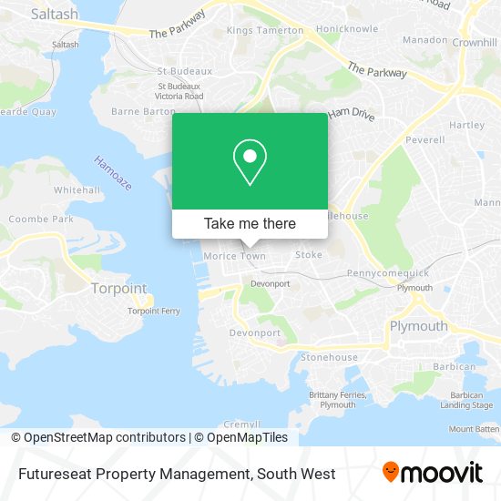 Futureseat Property Management map