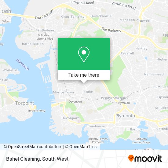 Bshel Cleaning map