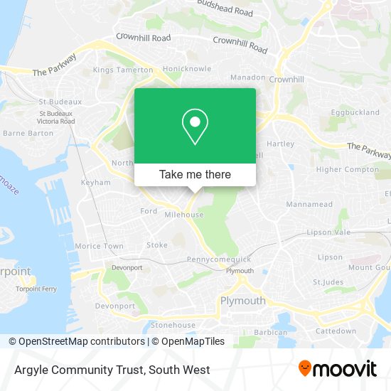 Argyle Community Trust map