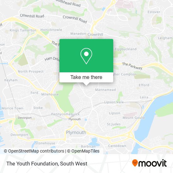 The Youth Foundation map