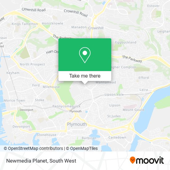 Newmedia Planet map