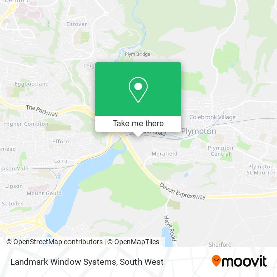 Landmark Window Systems map