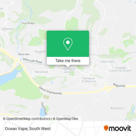 Ocean Vape map