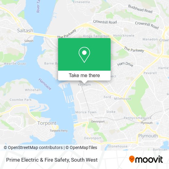 Prime Electric & Fire Safety map
