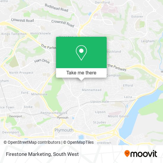 Firestone Marketing map