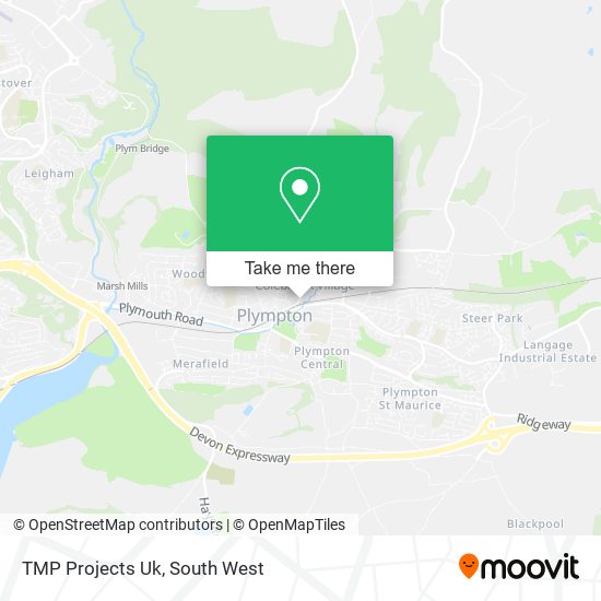 TMP Projects Uk map