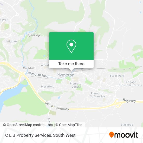C L B Property Services map