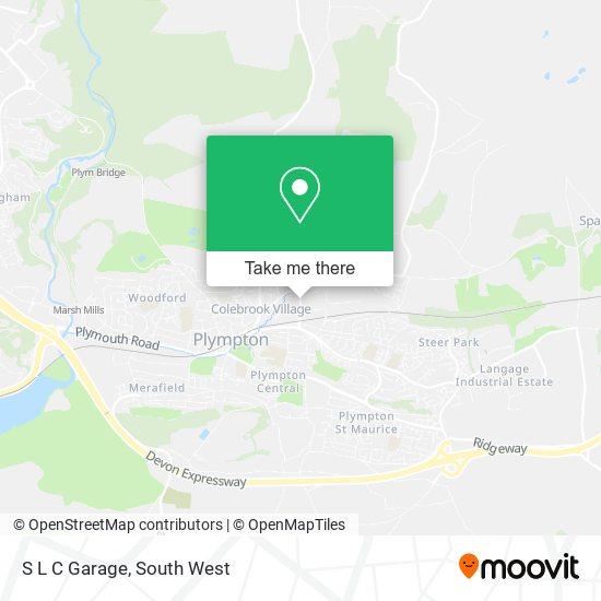 S L C Garage map